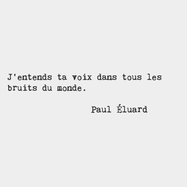 Paul Eluard - Texte