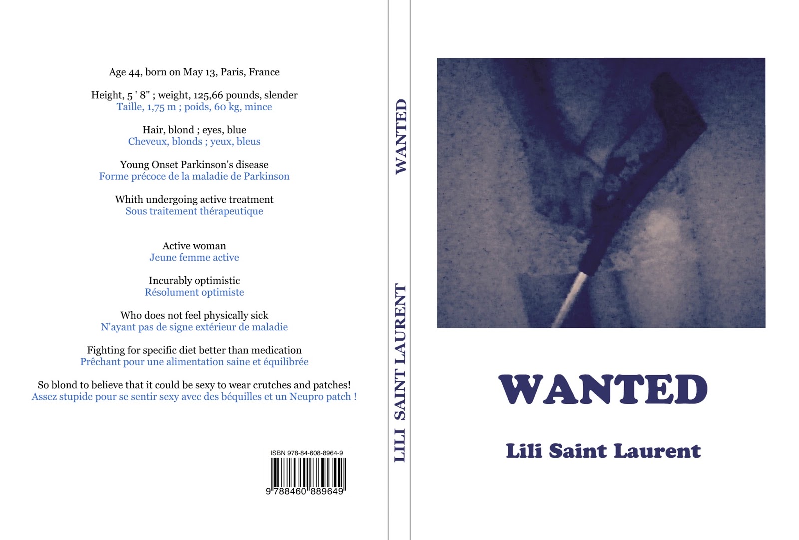 Wanted - Recueil de poésie de Lili Saint Laurent